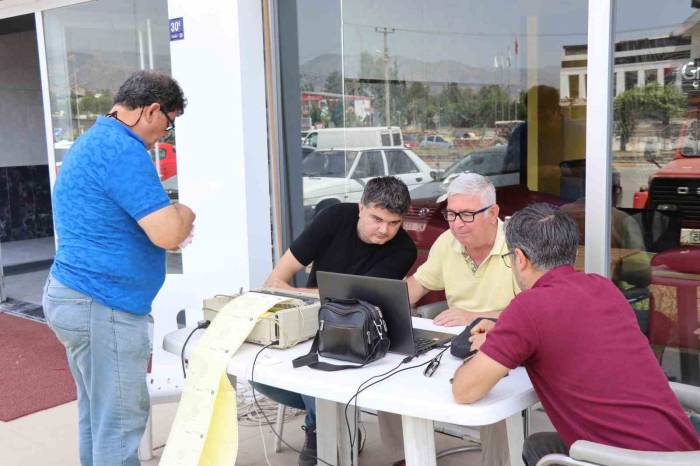 Nazilli Belediyesi Mobil Vezne Aracı Hizmetini Sürdürüyor