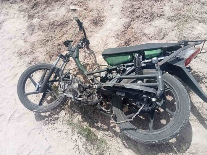 Motosiklet Hırsızı Önce Kameraya Sonra Polise Yakalandı