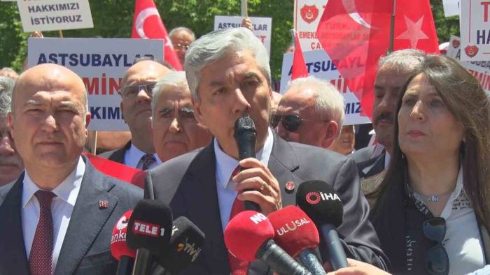 Emekli Astsubaylardan ’tazminat Ve Özlük Hakları’ Açıklaması