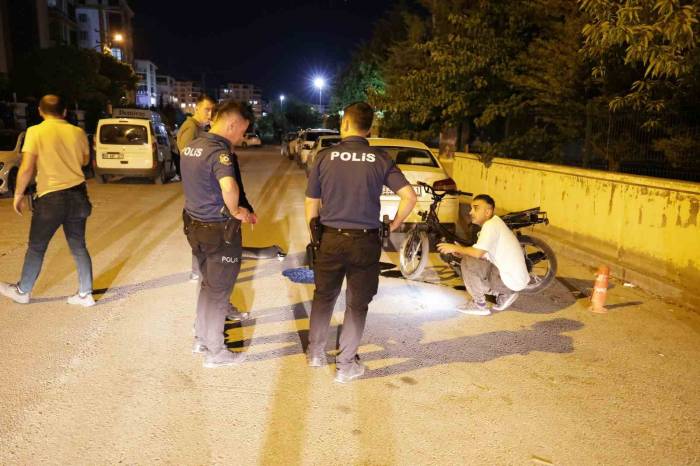 Çaldığı Motosikletle Kaçan Şüpheli Kovalamacayla Yakalandı