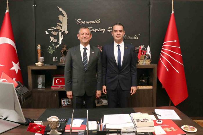 Başkan Arıcı, Chp Genel Başkanı Özel’le Görüştü