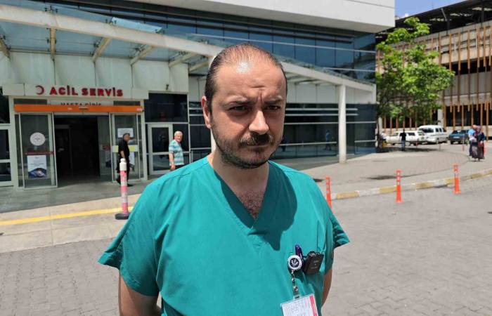 Karabük’te Doktora Saldırıya Tepki