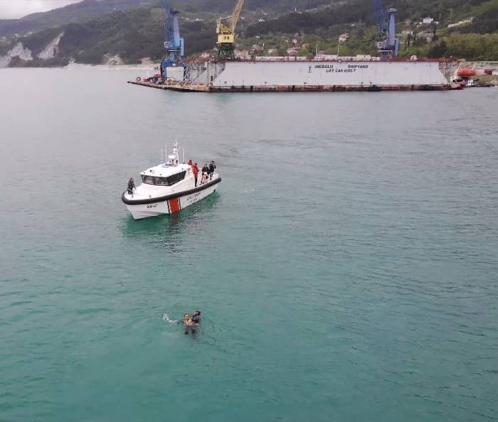 Karadeniz’de Hasta Kurtarma Tatbikatı Nefes Kesti