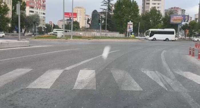 Kayseri’de Dolu Yağışı Etkili Oldu