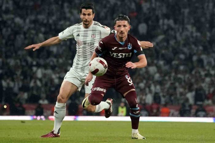 Ziraat Türkiye Kupası Finali: Beşiktaş: 1 - Trabzonspor: 1 (İlk Yarı)