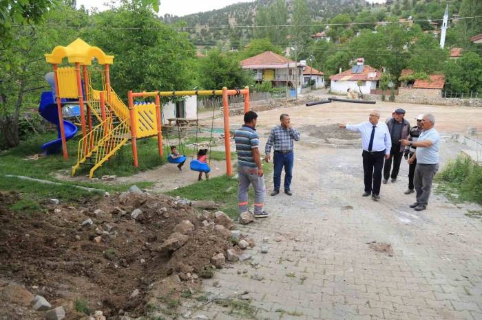 Başkan Arslan Mahallelerdeki Çalışmaları Yerinde İnceledi