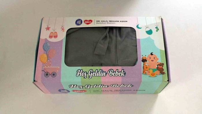 Çorum Belediyesi’nden “Hoş Geldin Bebek” Seti