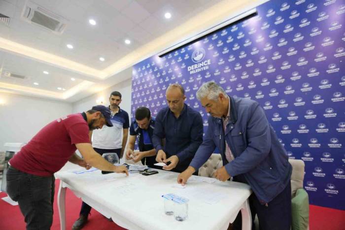 Derince’de Kurban Satış Yerleri Kurayla Belirlendi