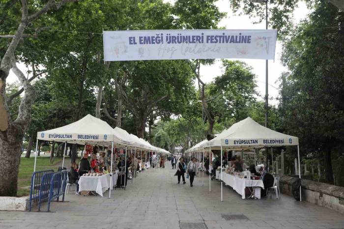 Eyüpsultan’da El Emeğini Sanata Dönüştürenlerin Festivali Başladı