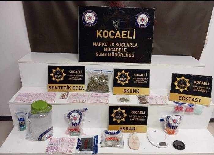 Kocaeli’de Uyuşturucu Operasyonu: 2 Tutuklama