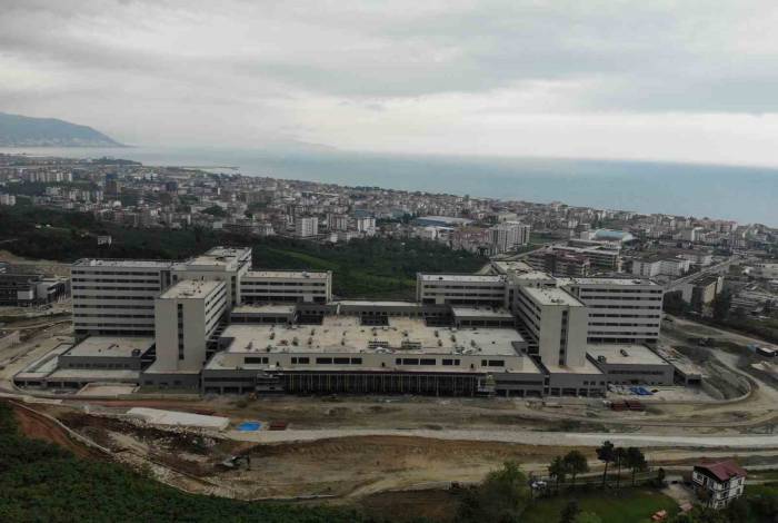 Ordu Şehir Hastanesi İnşaatı Yüzde 99 Tamamlandı