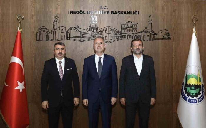 Yıldırım Ve Gürsu Belediyesi Başkanlarından Başkan Taban’a Ziyaret