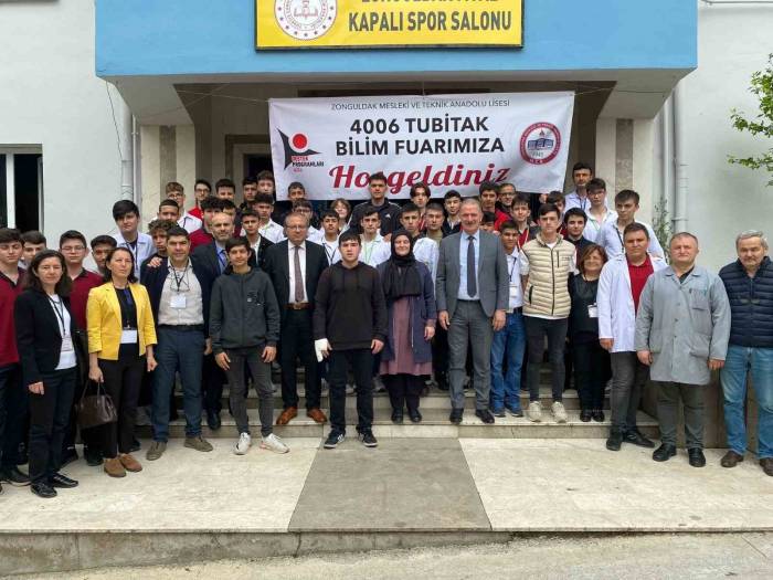 Zonguldak Mesleki Ve Teknik Anadolu Lisesi’nde Tübitak 4006 Bilim Fuarı