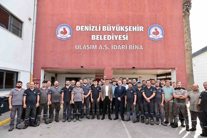Başkan Çavuşoğlu’ndan Ulaşım Aş’ye Ziyaret