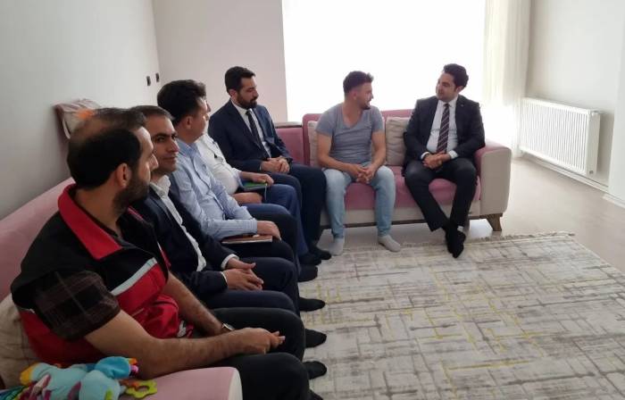 Kaymakam Seyhan, Depremde Hayatını Kaybedenlerin Yakınlarına Ziyaret Etti