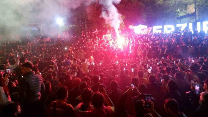 Erzurum’da Galatasaray Coşkusu