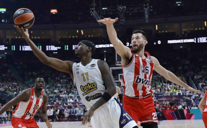 Thy Euroleague: Olympiacos: 87 - Fenerbahçe Beko: 84