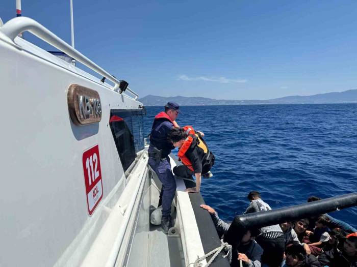 Aydın’da 31 Düzensiz Göçmen Kurtarıldı