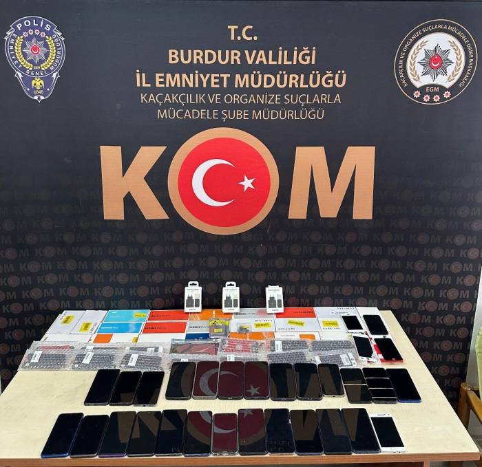 Burdur’da Kaçak Telefon Ve İmei Klonlama Operasyonu: 1 Tutuklama