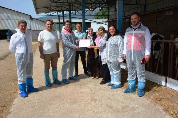 Simav’da ’ilk Hastalıktan Ari İşletmesi’ Sertifikalandırıldı