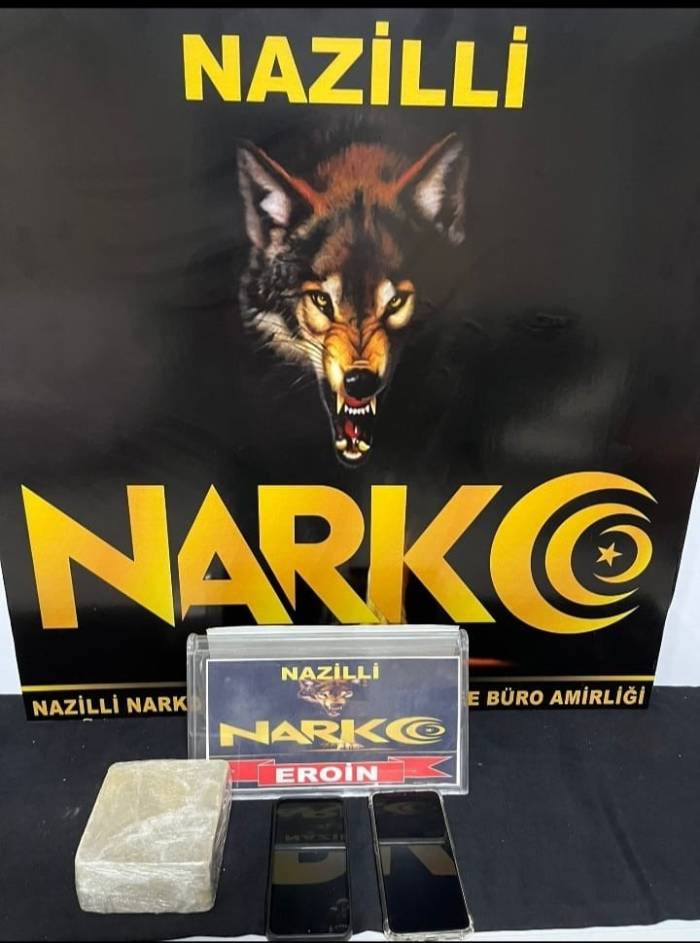 Nazilli’de 1 Kilo Uyuşturucu Madde Ele Geçirildi