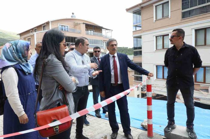 İstinat Duvarı Güvenliğinde Belediye, Üniversite Ve Burkent İşbirliği