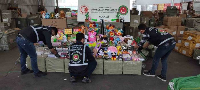 Gümrük Muhafaza Ekipleri Mersin Ve Kocaeli’de Rekor Yakalamalara İmza Attı