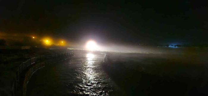 Alaca’da Sağanak Yağış Hayatı Felç Etti