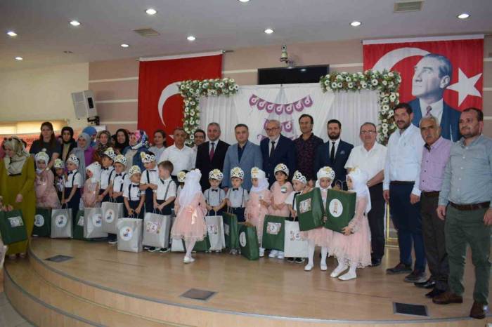 Bozdoğan’da 4-6 Yaş Kur’an Kursu Öğrencilerinden Yıl Sonu Etkinliği
