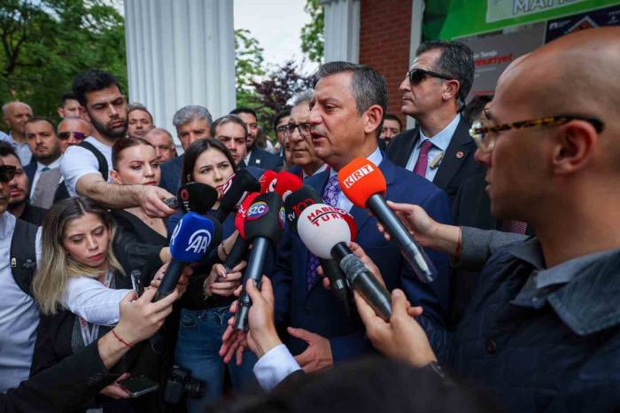 Chp Lideri Özel: "Mhp’nin İçerisindeki Bazı Odaklar, Chp İle Kavga Etmek İstiyorlar"