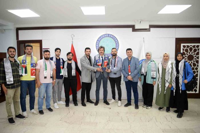 Buü Rektörlüğü’nden ’filistin’ Hassasiyeti