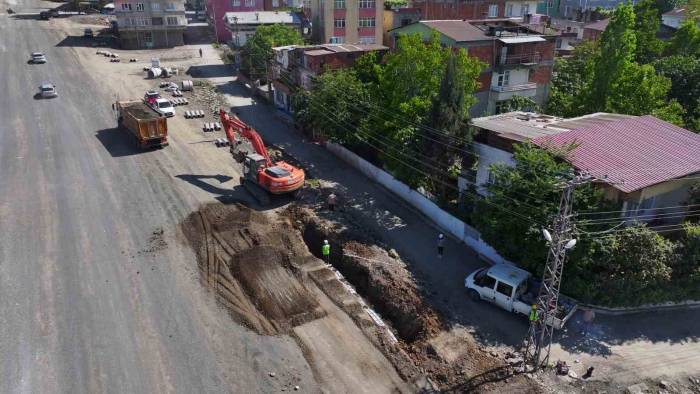 Saski’den Canik’e Yağmur Suyu Hattı