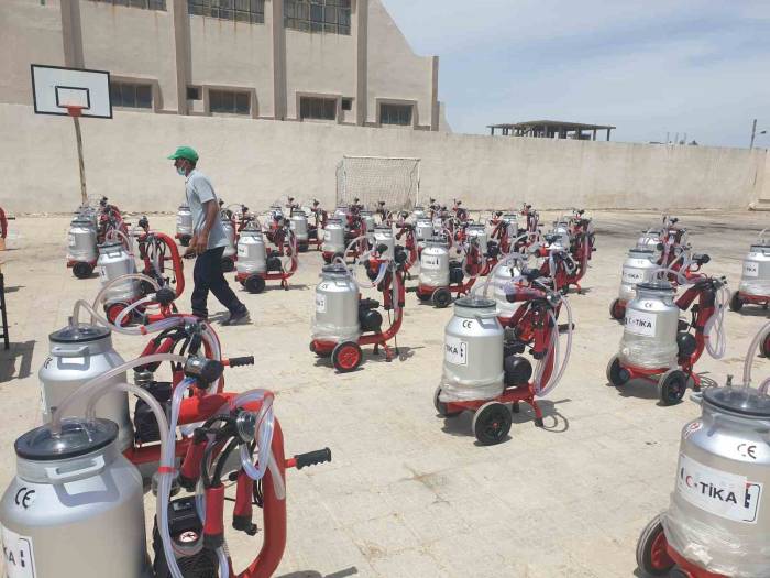 Tika’dan Suriye’de Süt Üreticilerine Destek