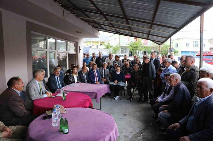 Vali Çelik Belde Ve Köy Ziyaretlerine Devam Ediyor