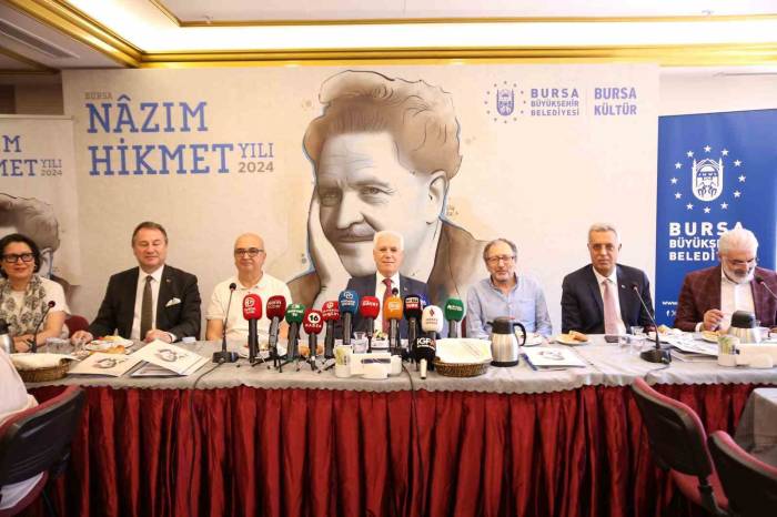 Nazım Hikmet Yıl Boyunca Bursa’da Anılacak