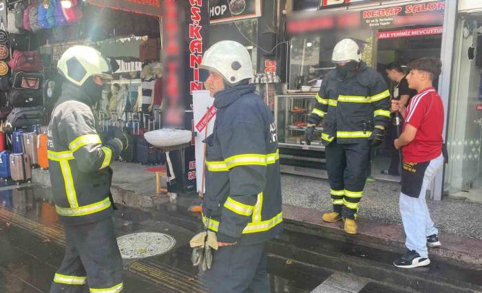 Baca Yangını Korkuttu