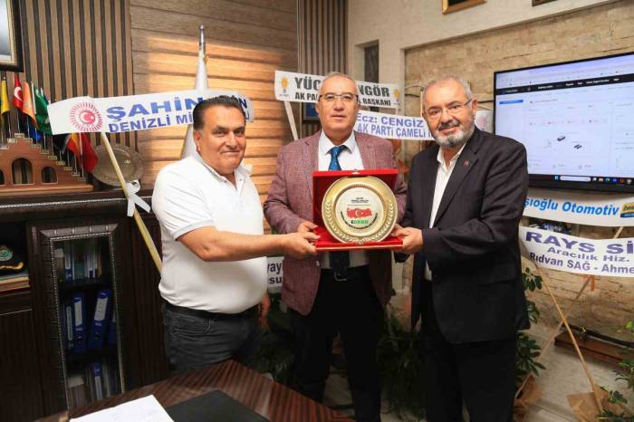 Denizli Belediye Başkanları Derneği’nden Başkan Arslan’a Ziyaret