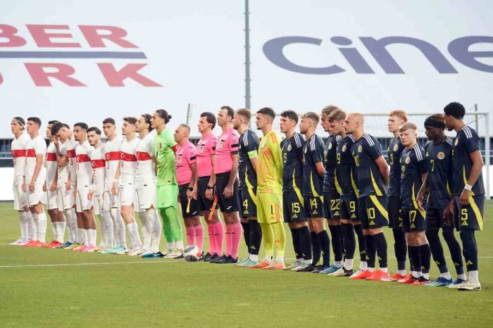 U21 Hazırlık Maçı: Türkiye: 2 - İskoçya: 1