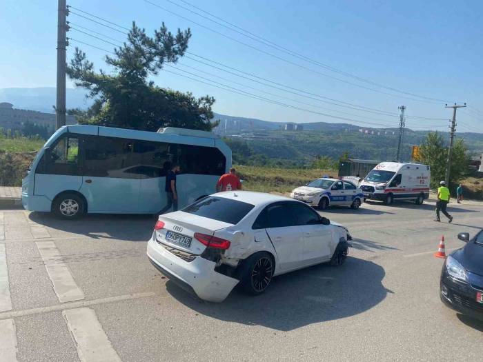 Zincirleme Kaza Kamerada: 1 Yaralı