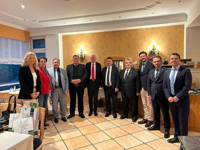 Başkan Aydın’dan Almanya’da Kardeşlik Köprüsü