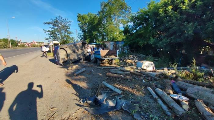 Test Sürüşünde Kaza Yaptı