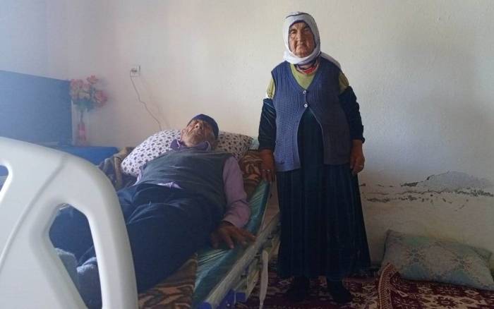 Sadi Dede Hasta Yatağına Kavuştu