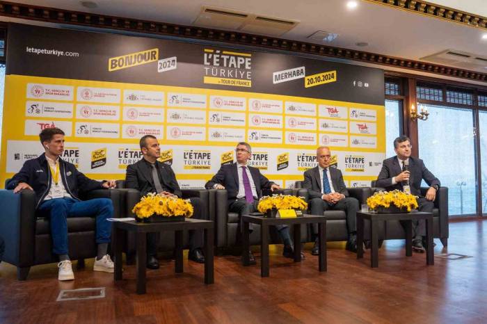 L’etape Türkiye By Tour De France İçin Basın Lansmanı Düzenlendi