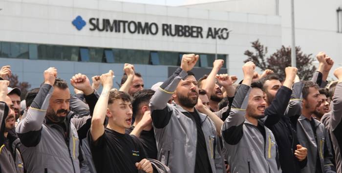 Dev Lastik Fabrikasındaki İşçiler Grevin 7. Gününde Direnmeye Devam Ediyor