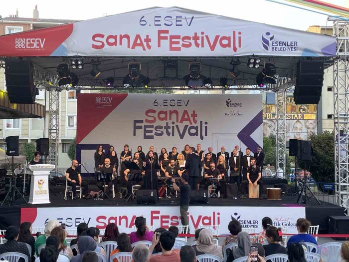 Esenler’de 6.esev Sanat Festivali Başladı