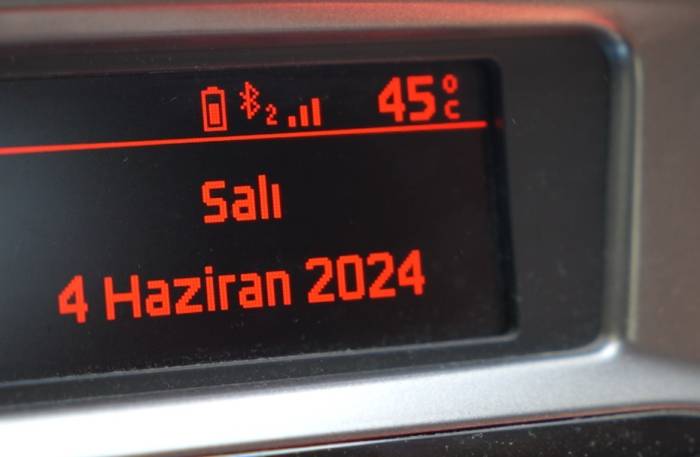 Manisa’da Termometreler Plakayı Gördü