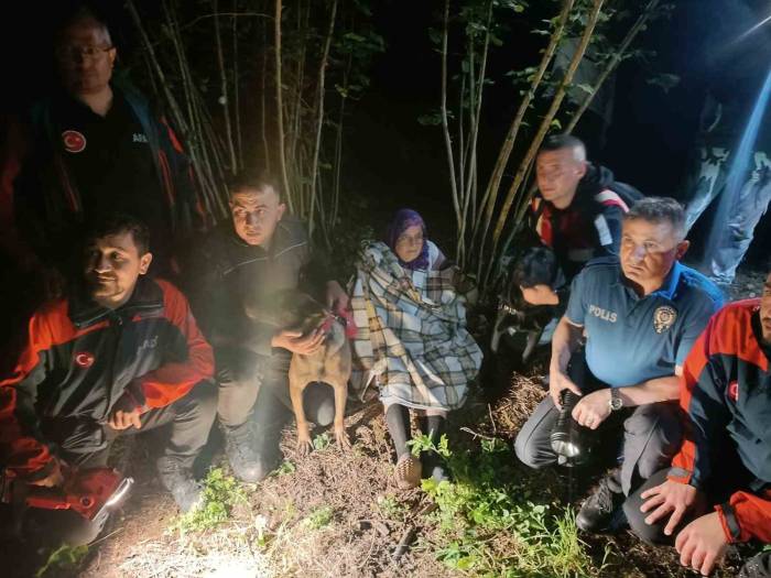 Ordu’da Kaybolan Alzheimer Hastası Kadın Sağ Olarak Bulundu