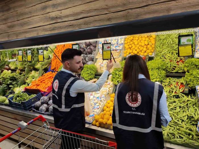 Ticaret Bakanlığından Bayram Öncesi Marketlerde Denetim