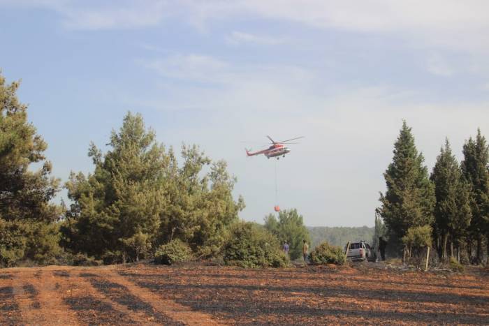 Bayramiç’teki Yangın Kontrol Altına Alındı
