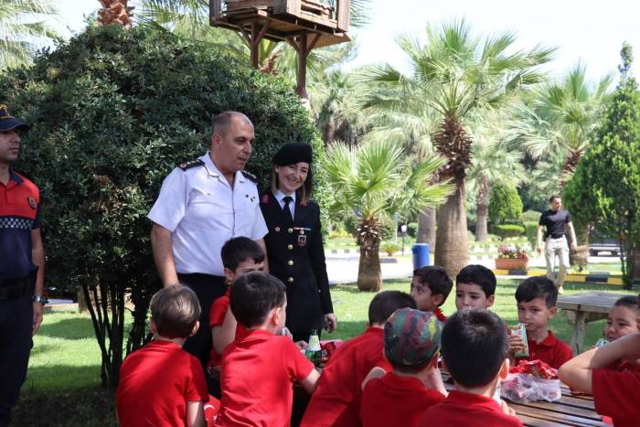 Minik Öğrencilere Jandarma Tanıtıldı